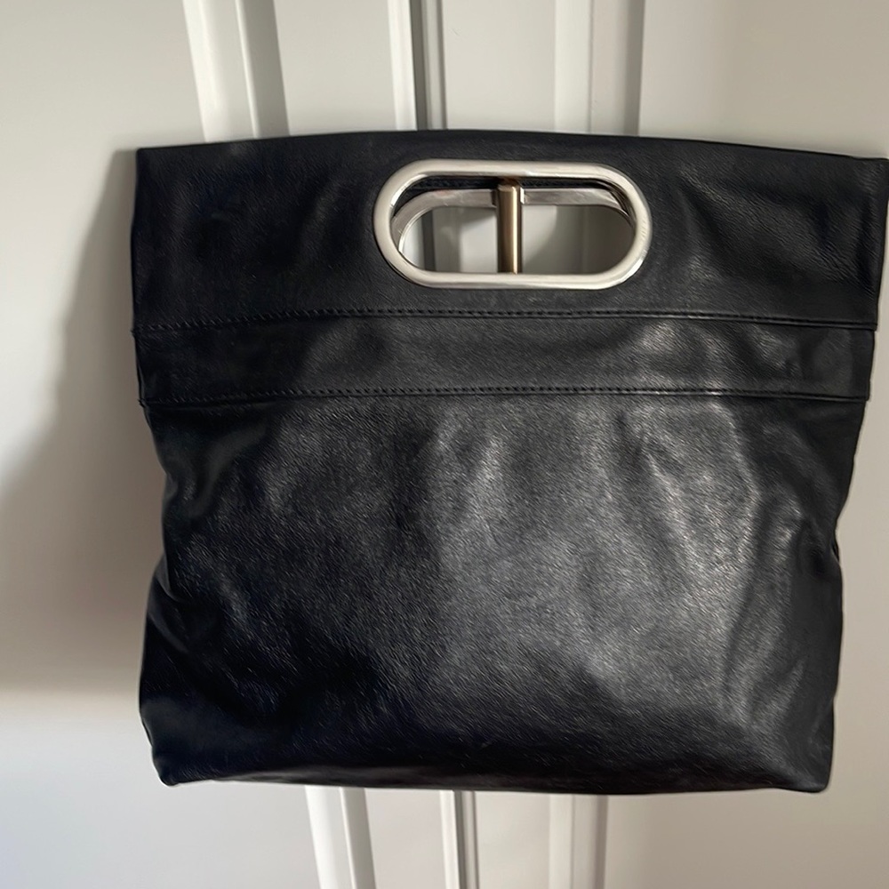 Banana Republic clutch purse. Leather.